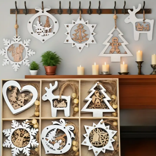 Decoración Navidad de madera